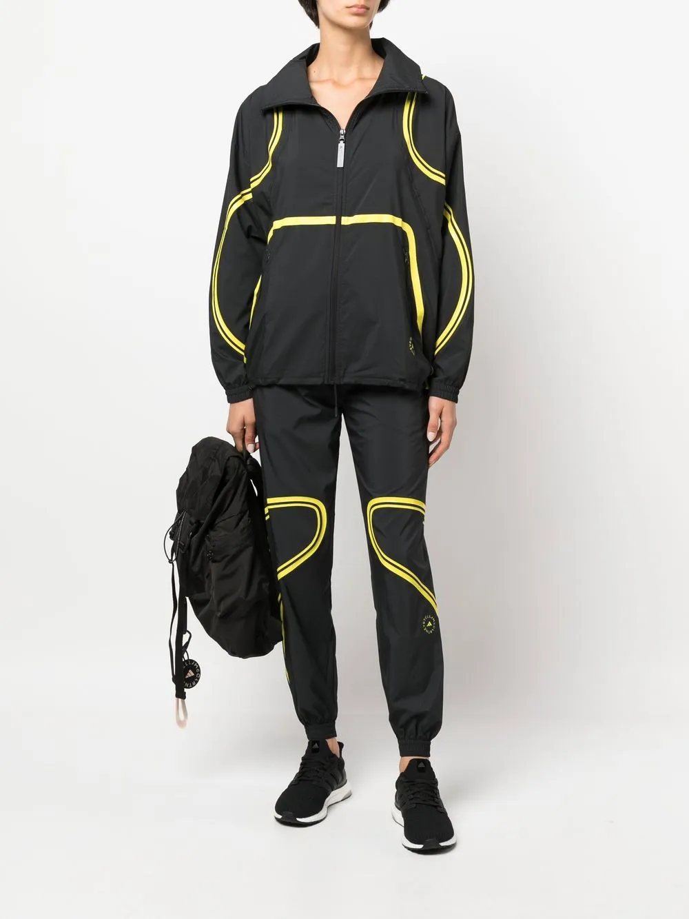 Adidas curve-stripe Zipped Jacket 