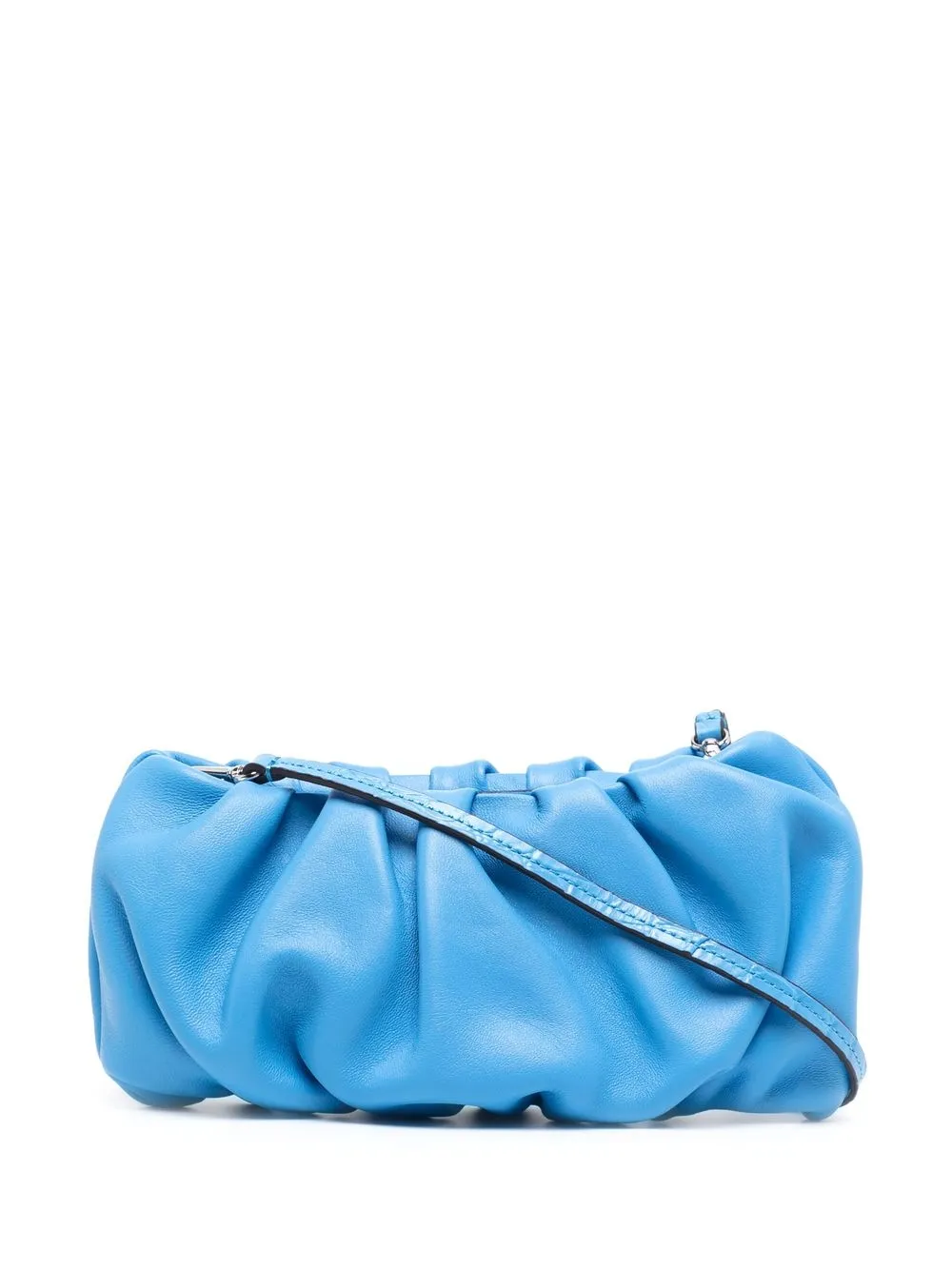 

STAUD Bean ruched shoulder bag - Blue