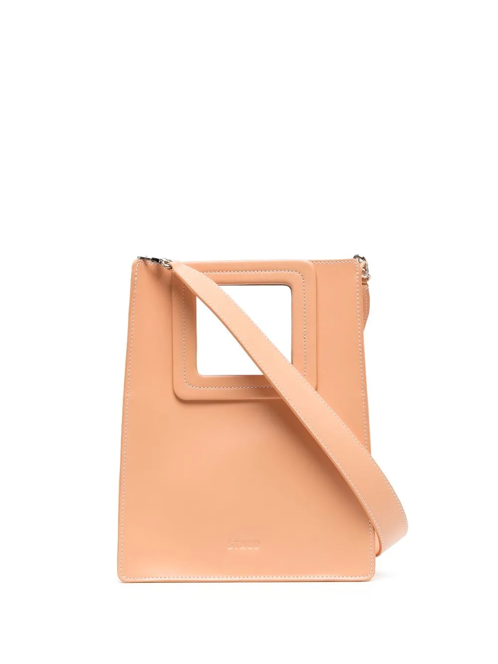 

STAUD bolsa Satchel Shirley Con Asa - Naranja