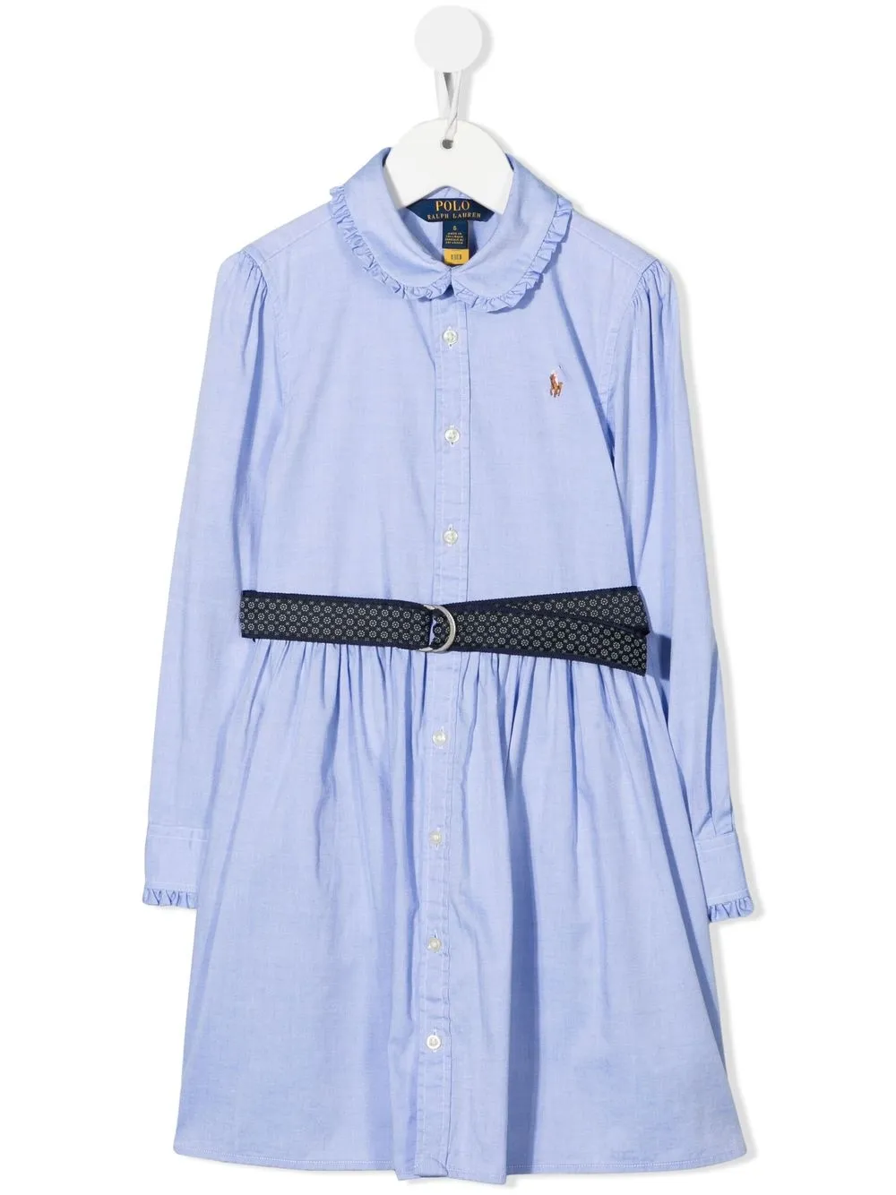 

Ralph Lauren Kids vestido casual de manga larga - Azul