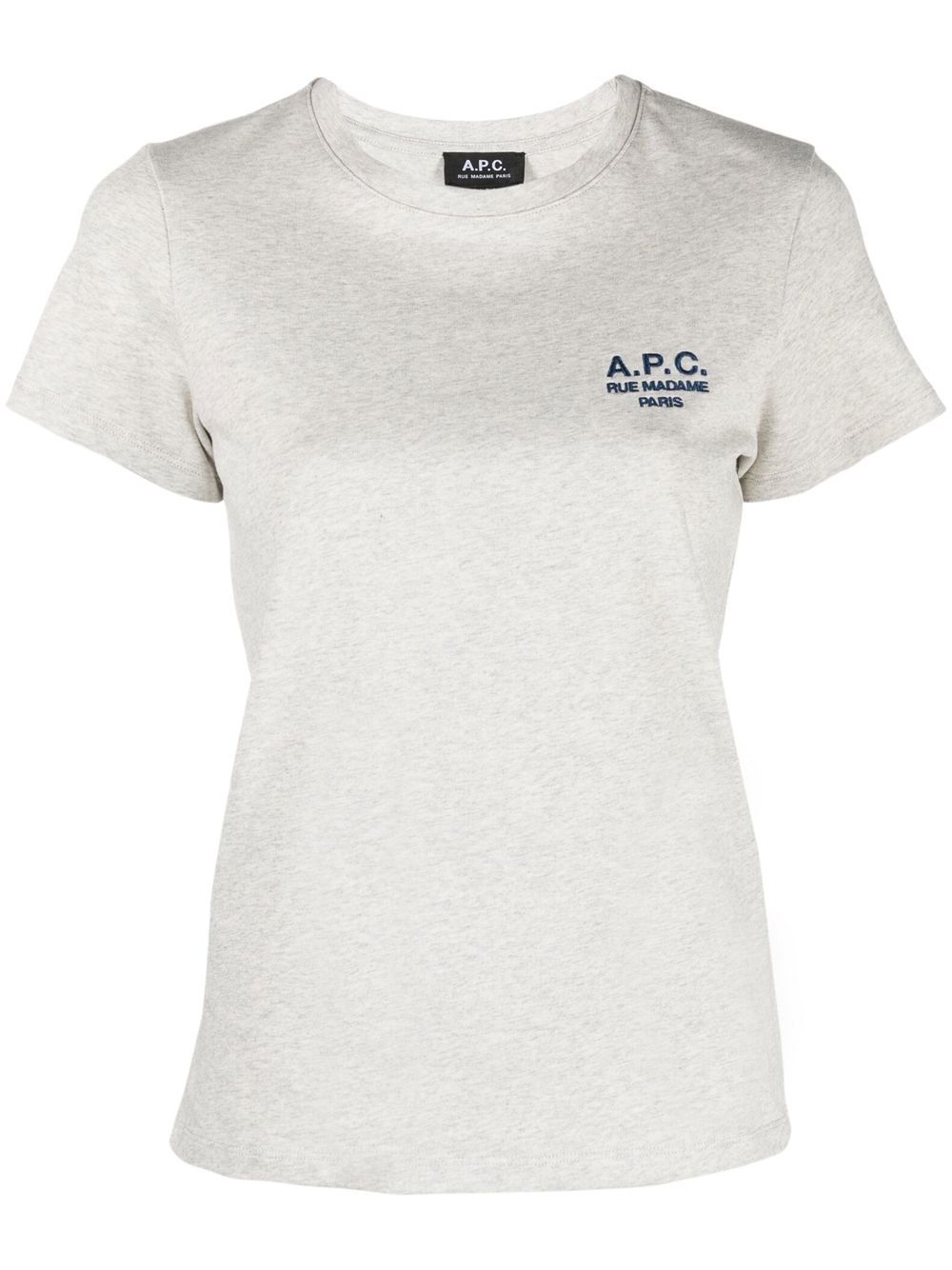 Image 1 of A.P.C. embroidered logo T-shirt