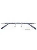Montblanc frameless round glasses - Blue