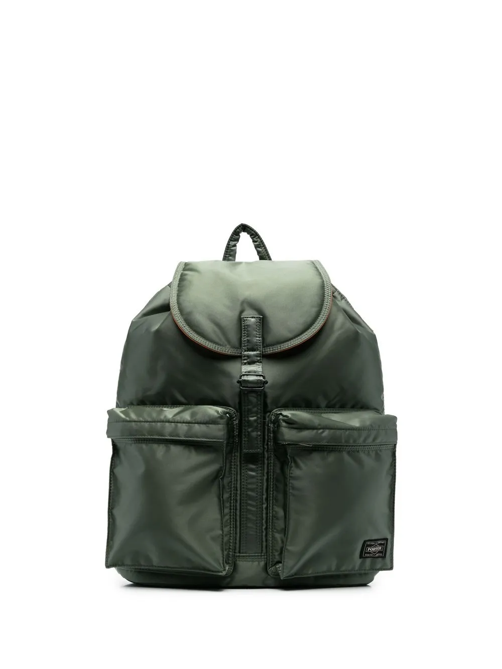 

Porter-Yoshida & Co. mochila Tanker con parche del logo - Verde