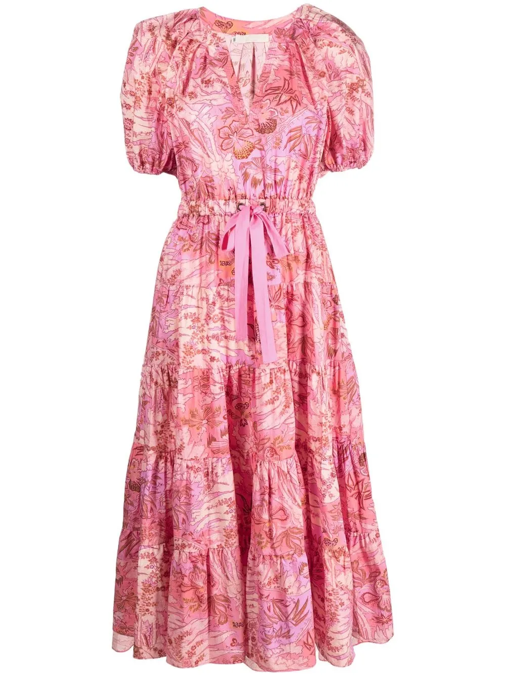 

Ulla Johnson Olina midi dress - Pink