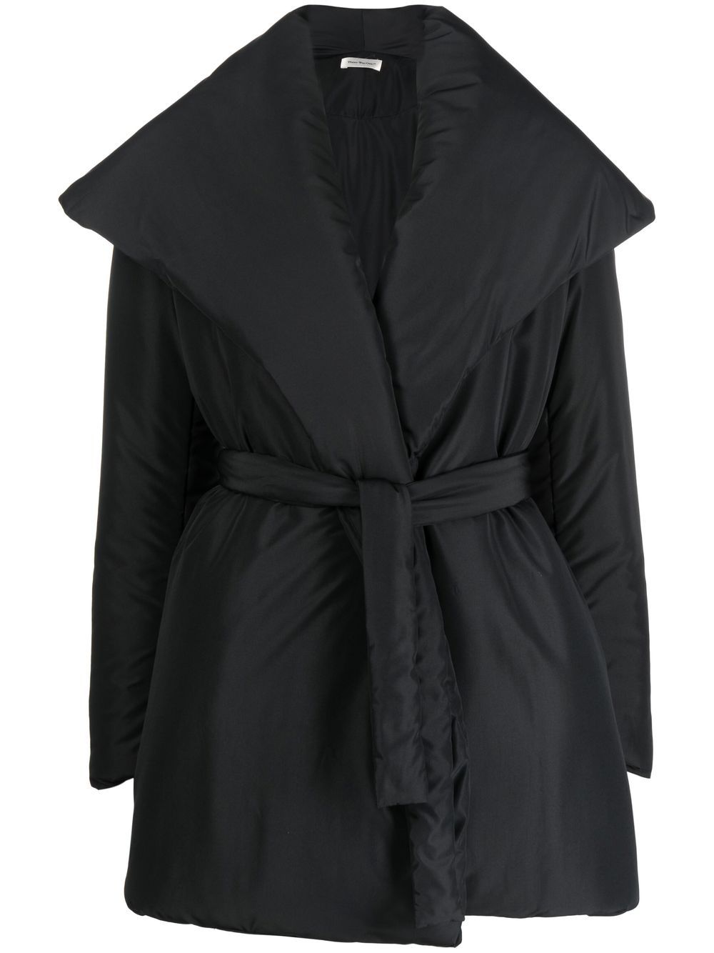 Image 1 of There Was One padded wrap coat