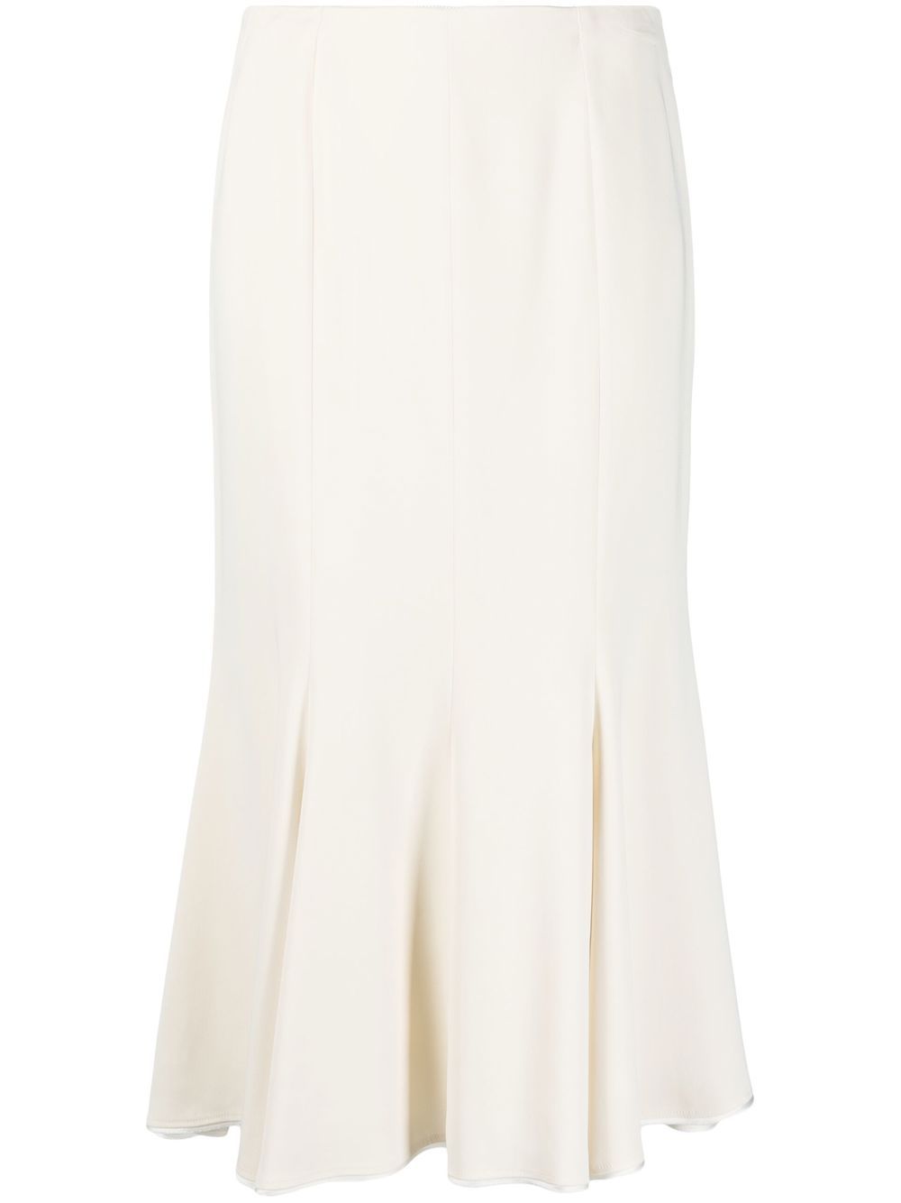 There Was One Flute-hem Midi Skirt - Farfetch