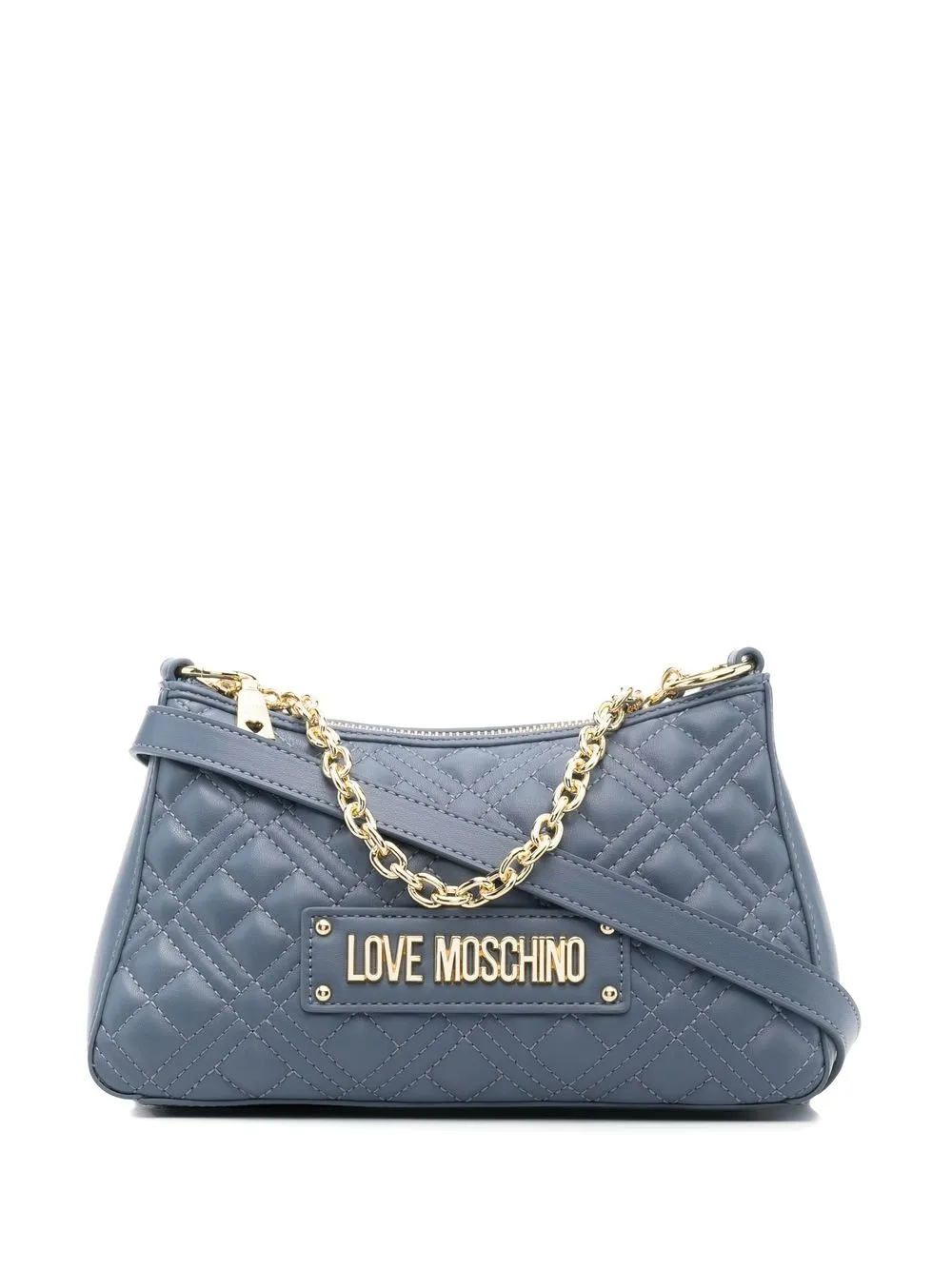 

Love Moschino quilted crossbody bag - Blue