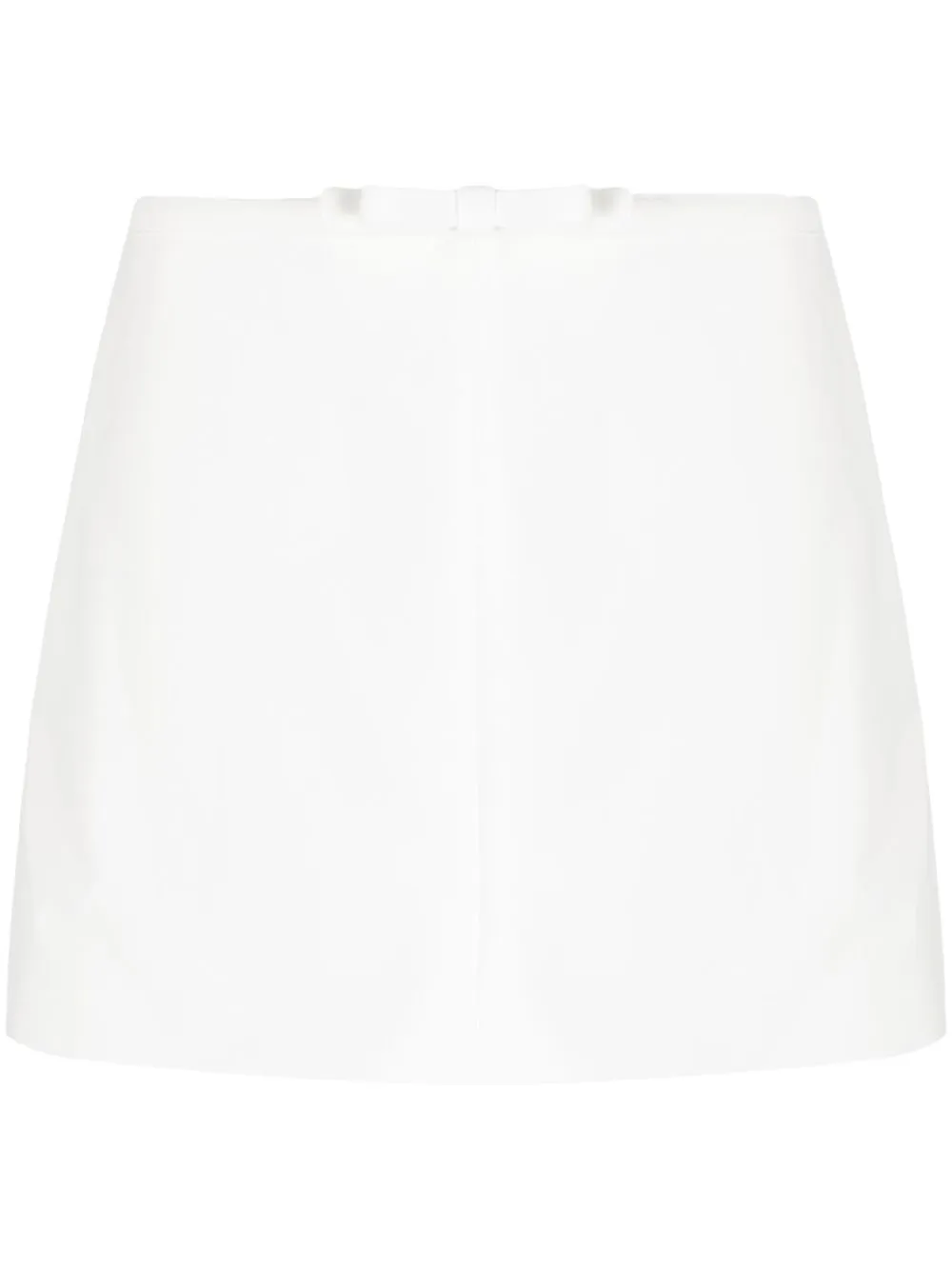 

RED Valentino bow-detail mini skorts - White