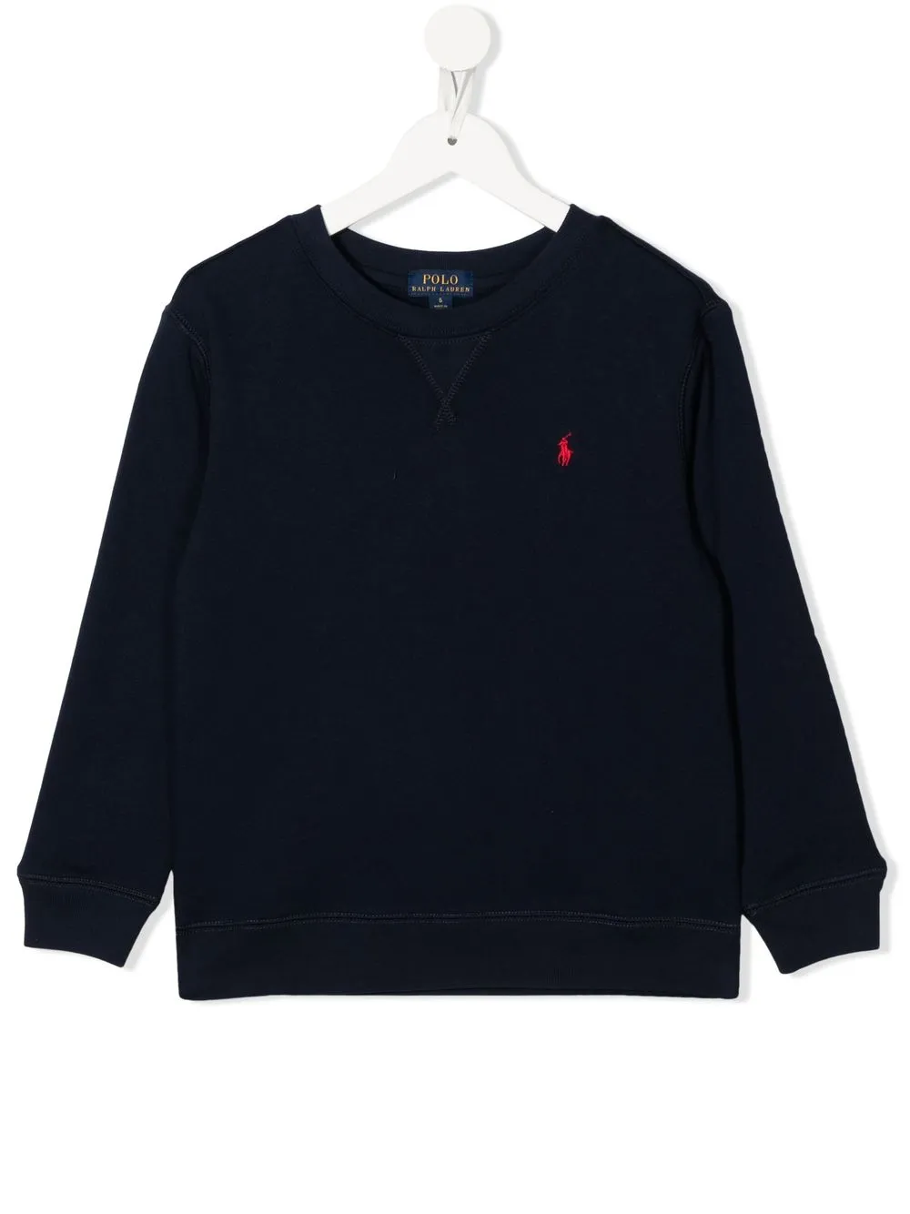 

Ralph Lauren Kids playera con logo bordado - Azul