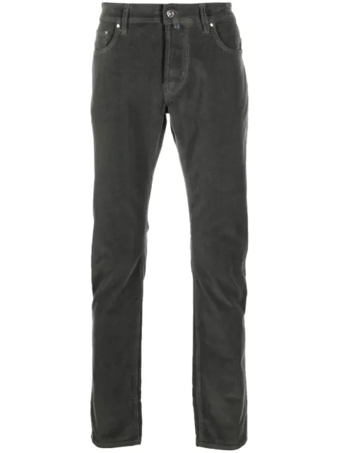 Jacob Cohën scarf-detail five-pocket straight-leg trousers  