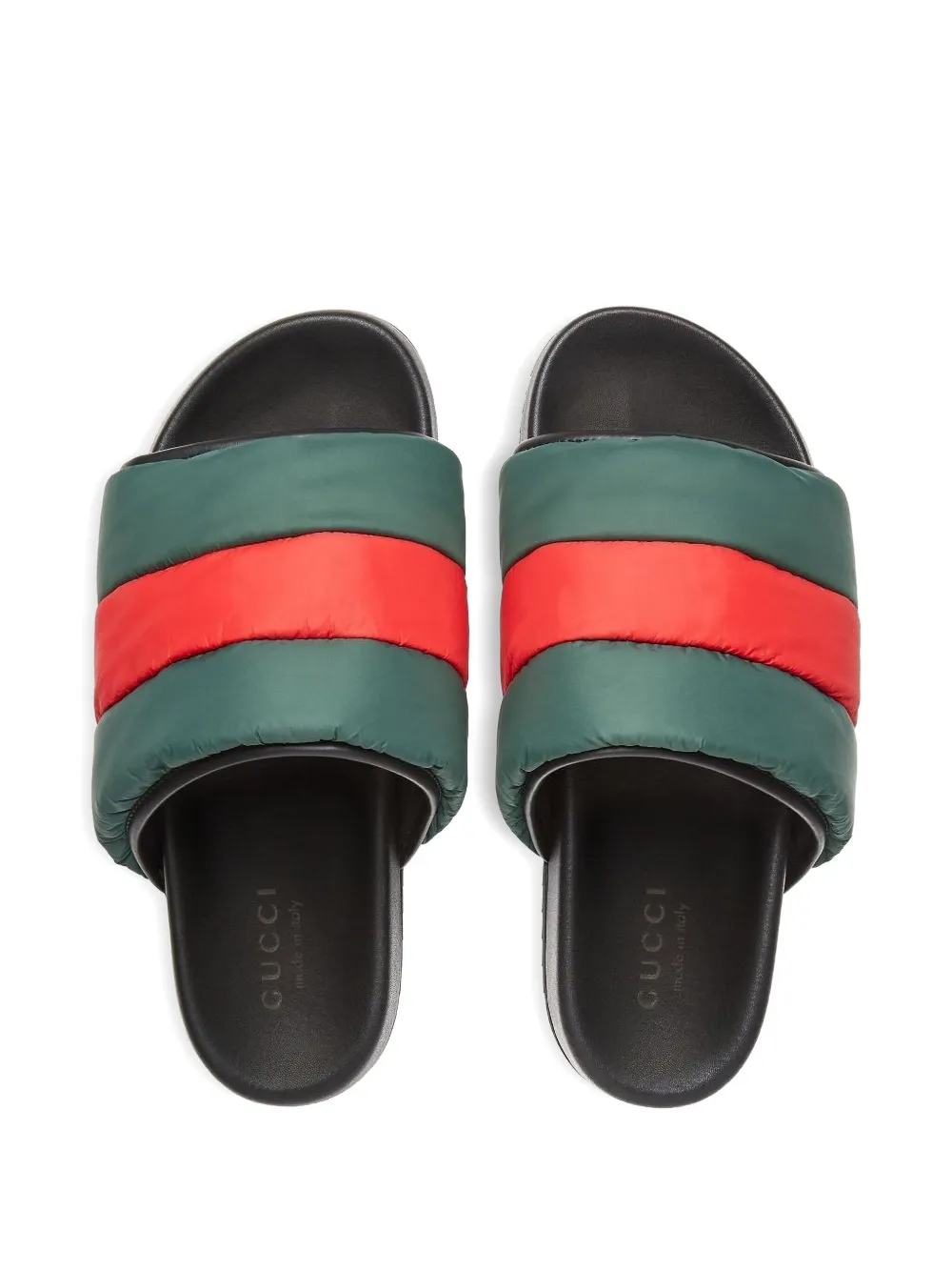 楽天市場】グッチ GUCCI サンダル ウェブ ストライプ スライド