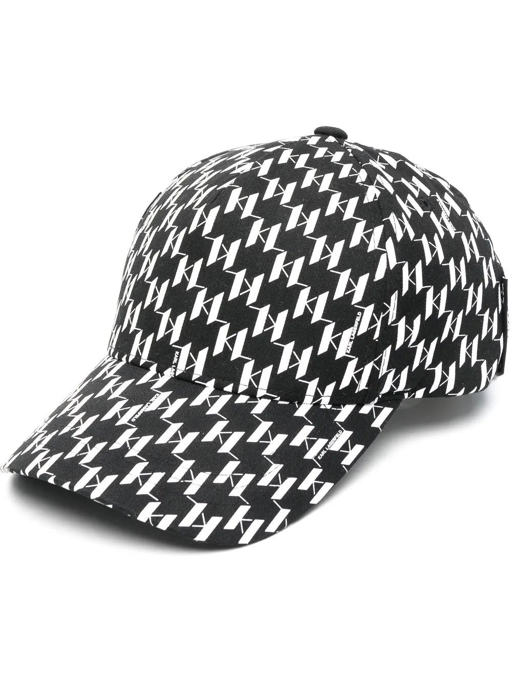 

Karl Lagerfeld gorra con monograma TB - Negro