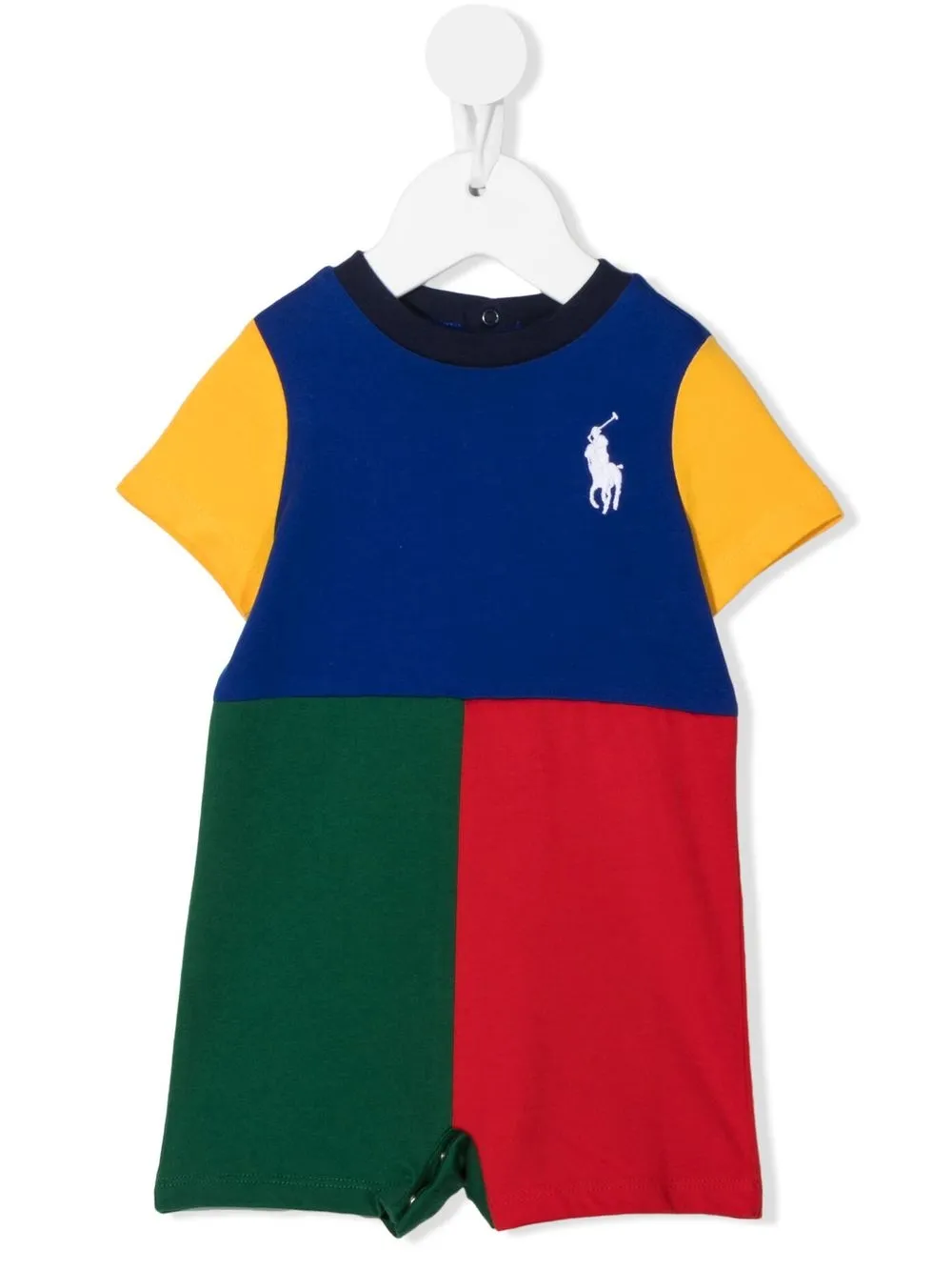 

Ralph Lauren Kids mameleco con diseño color block - Azul