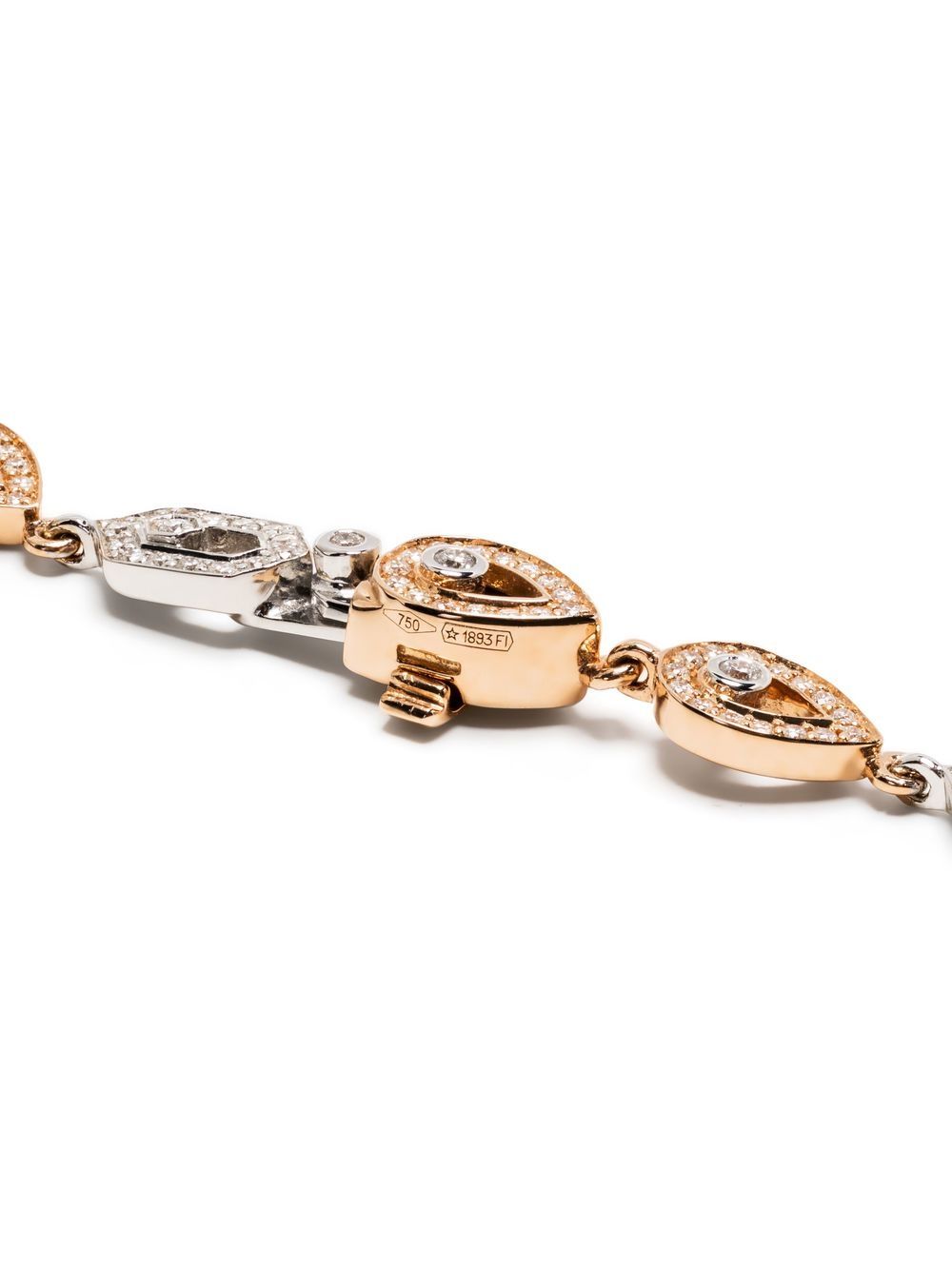 PONTE VECCHIO 18kt gold Vega diamond bracelet | Smart Closet