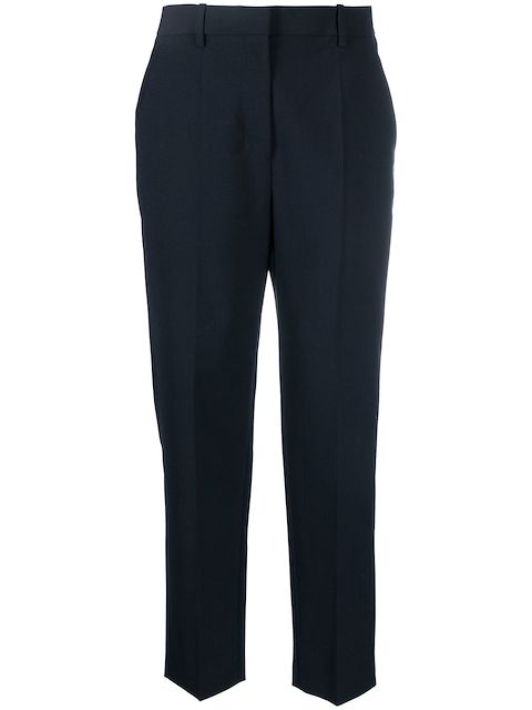 There Was One cropped high-waisted trousers