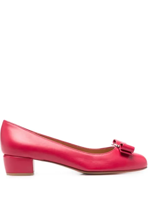 Ferragamo Vara-bow décolleté pumps