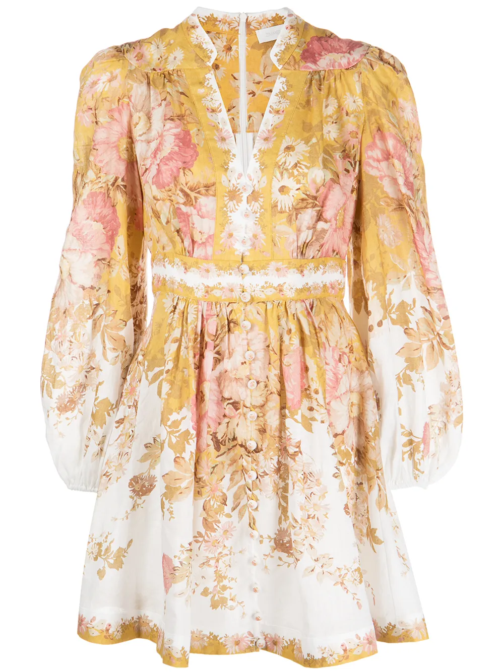 zimmermann candescent plunge neck mini