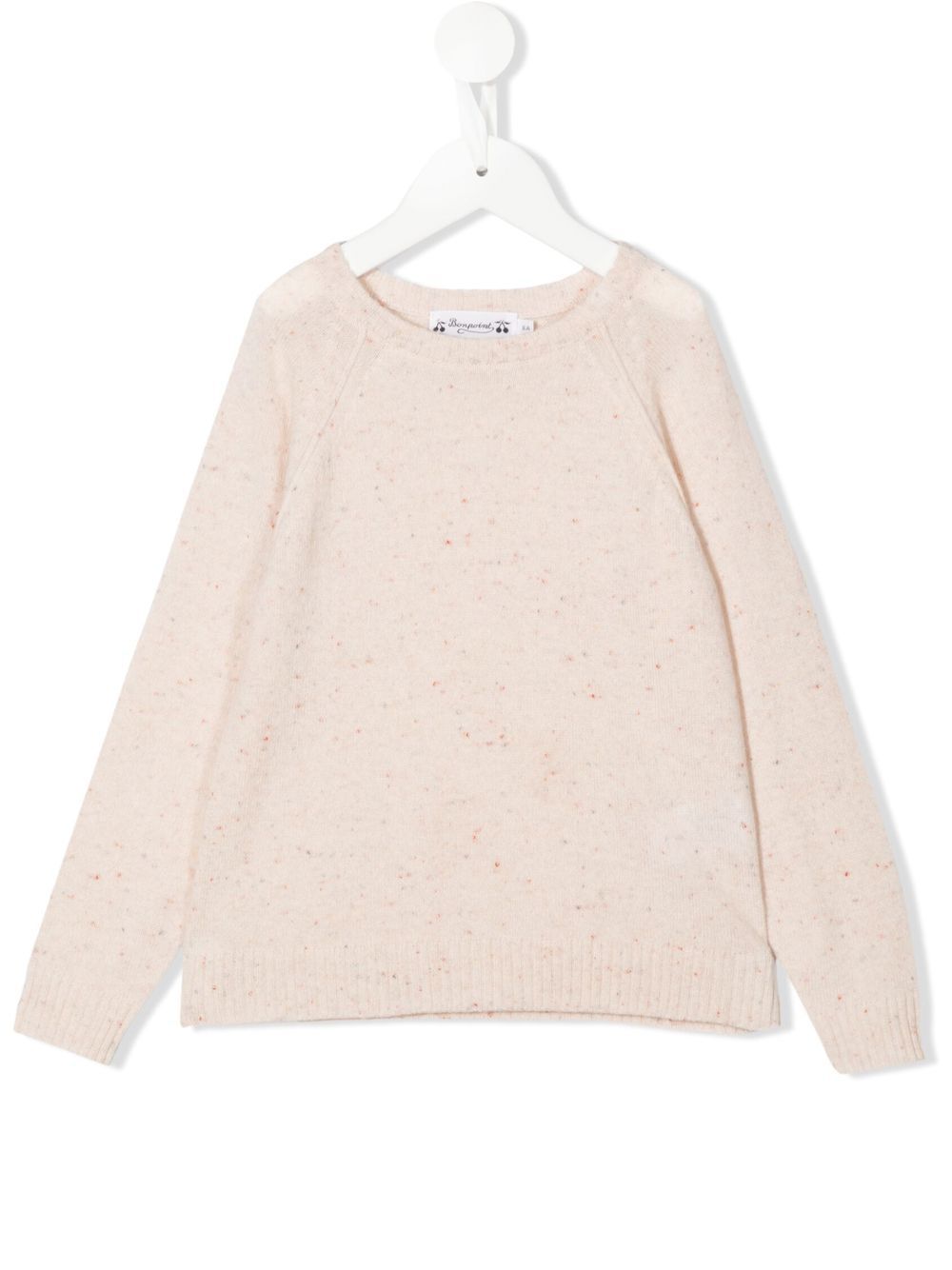 Bonpoint crew-neck cashmere jumper - Neutrals