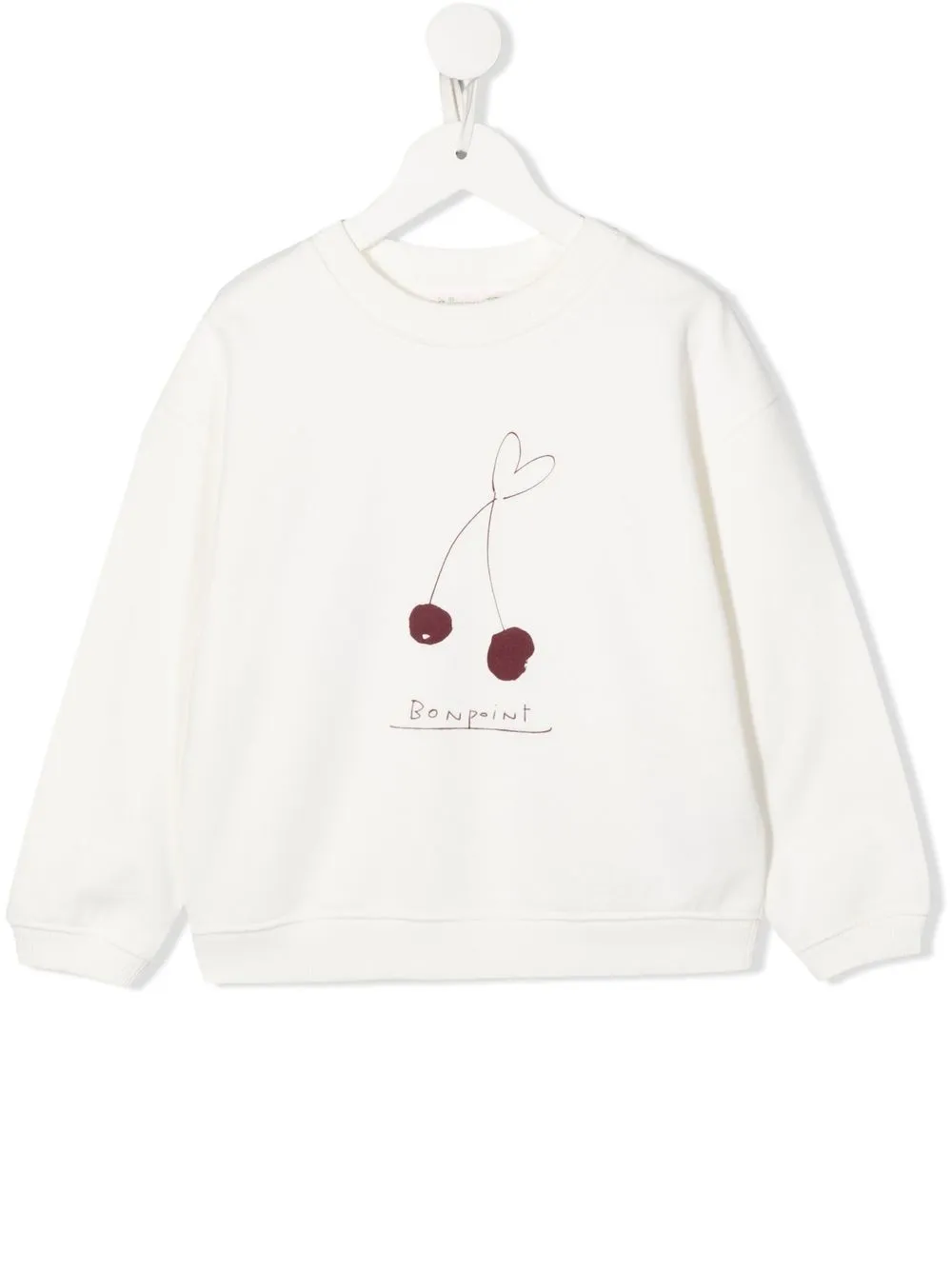 

Bonpoint sudadera Tayla con logo estampado - Blanco