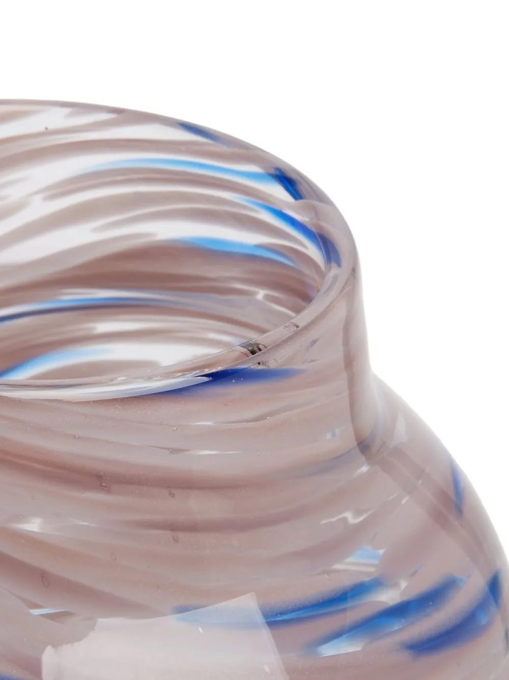  Hay Splash Round Vase (30cm) - Neutrals 