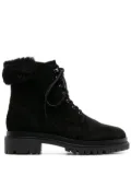 Lauren Ralph Lauren Carlee shearling-trim bootie - Black