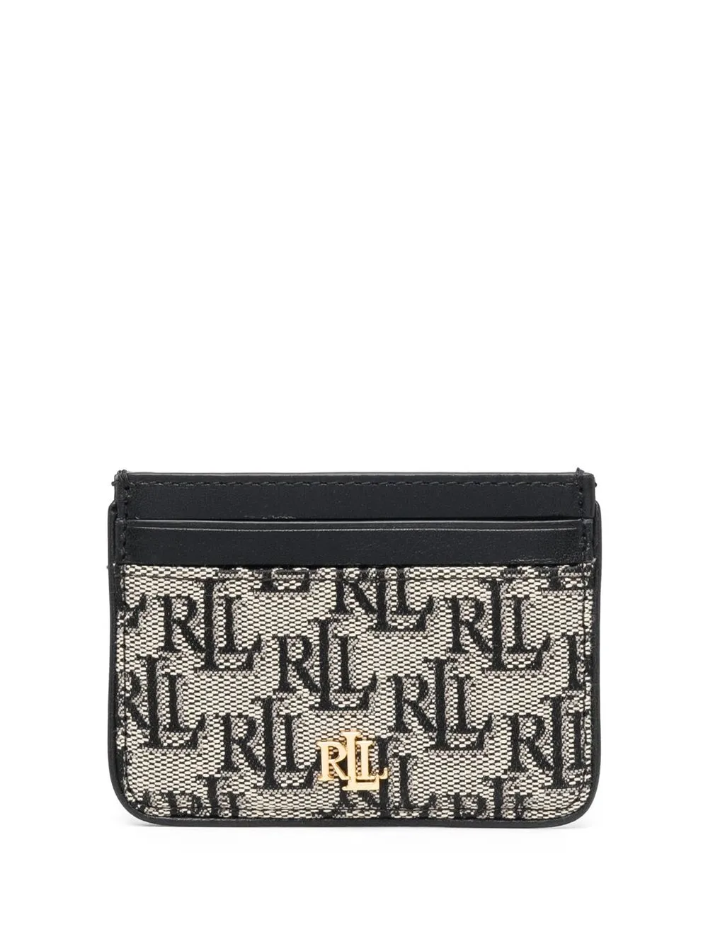 

Lauren Ralph Lauren logo cardholder wallet - Black