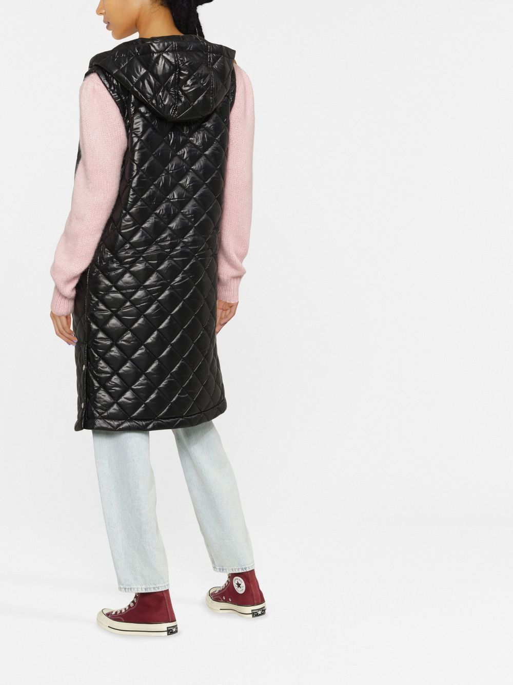 Lauren Ralph Lauren Long Quilted Insulated Hooded Vest - Farfetch