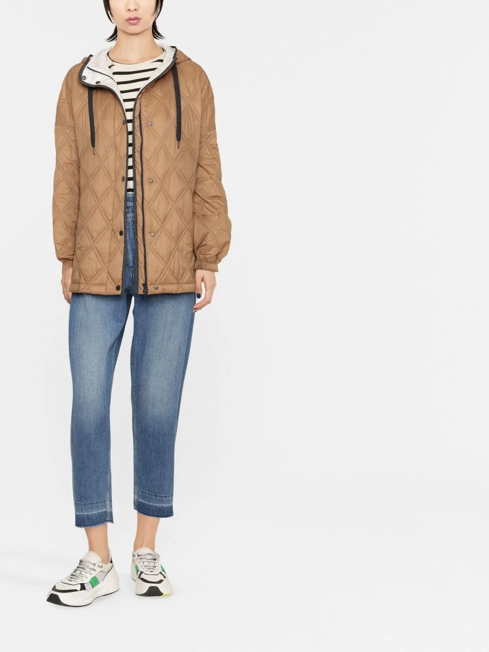 Brunello Cucinelli Jack met capuchon - Bruin