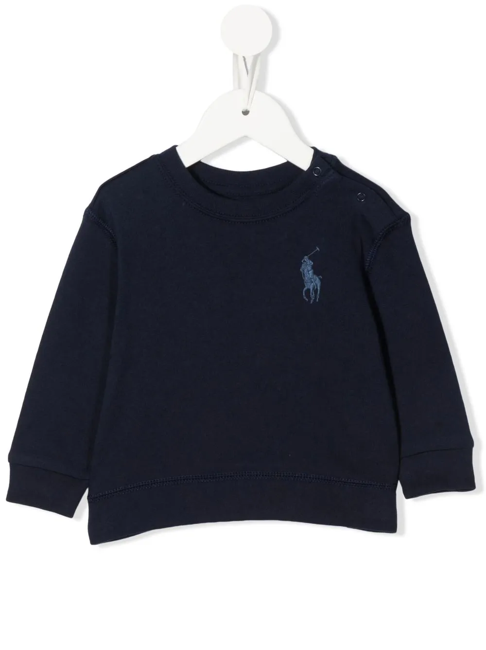 

Ralph Lauren Kids sudadera con logo bordado - Azul