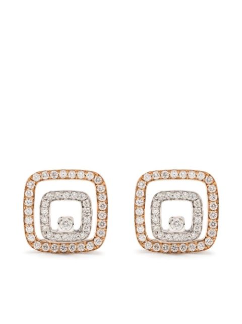 PONTE VECCHIO - 18kt gold Vega diamond stud earrings