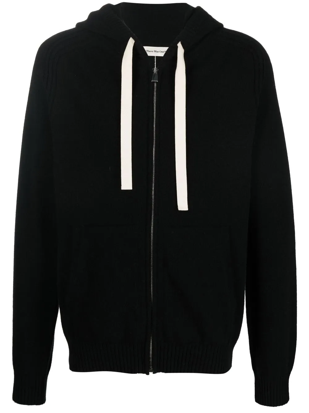 

There Was One hoodie con cierre - Negro