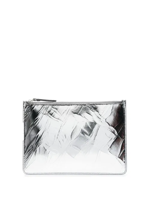 Pochette Broken Mirror en cuir - Maison Margiela - Modalova