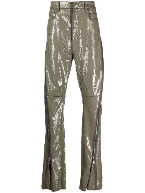 Rick Owens Bolan Banana flared-trousers