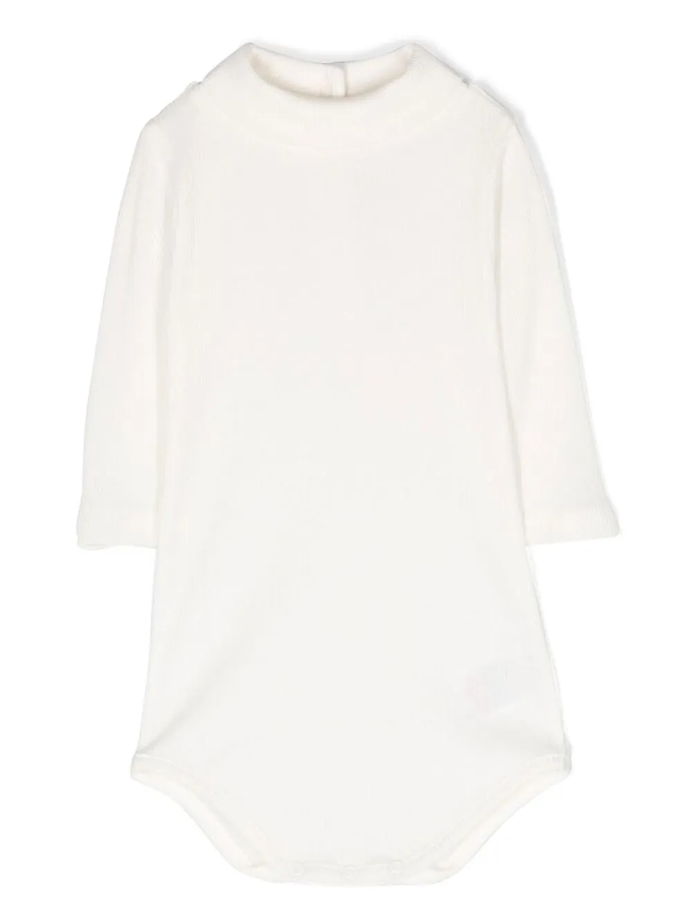

Bonpoint top con cuello vuelto - Blanco