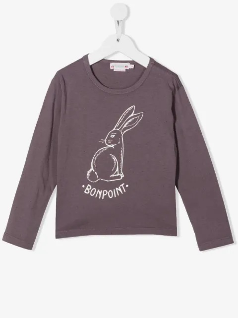 Bonpoint t-shirt Theia à imprimé lapin