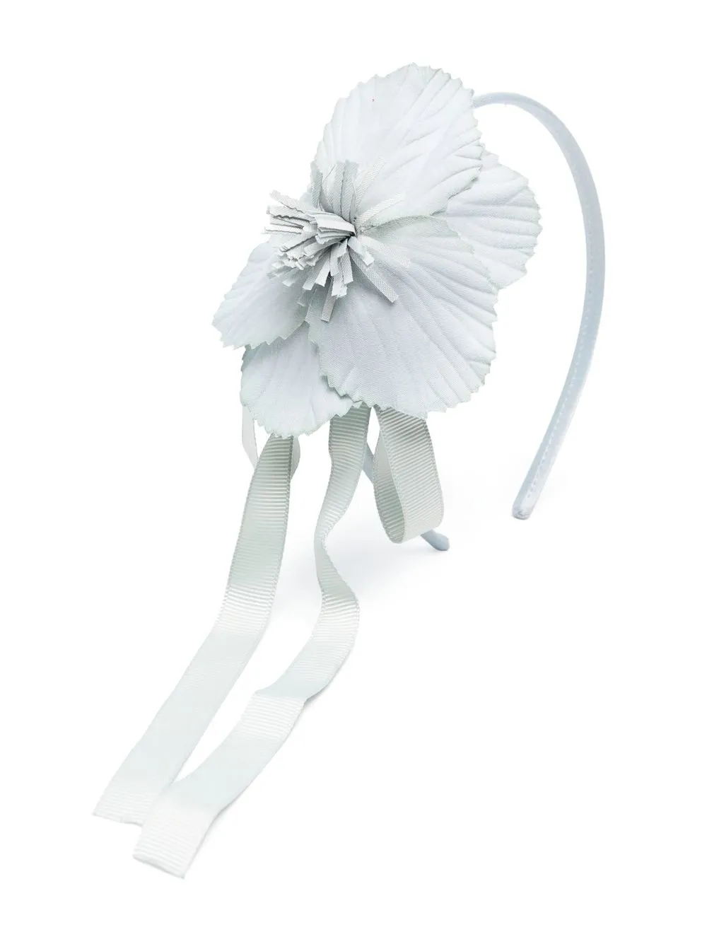 Bonpoint Kids' Floral-detail Hairband In Blue