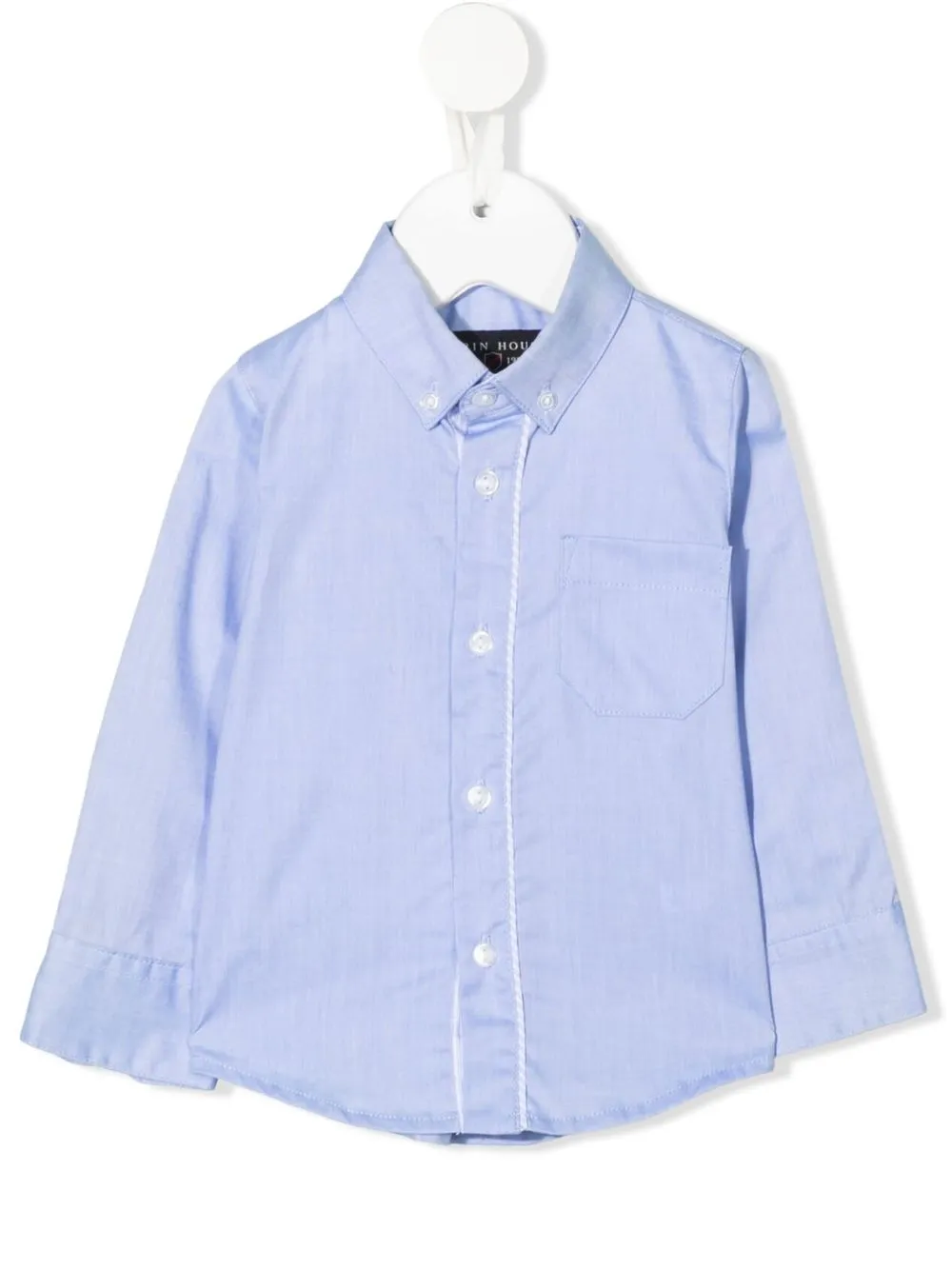 

Lapin House camisa ajustada con botones - Azul