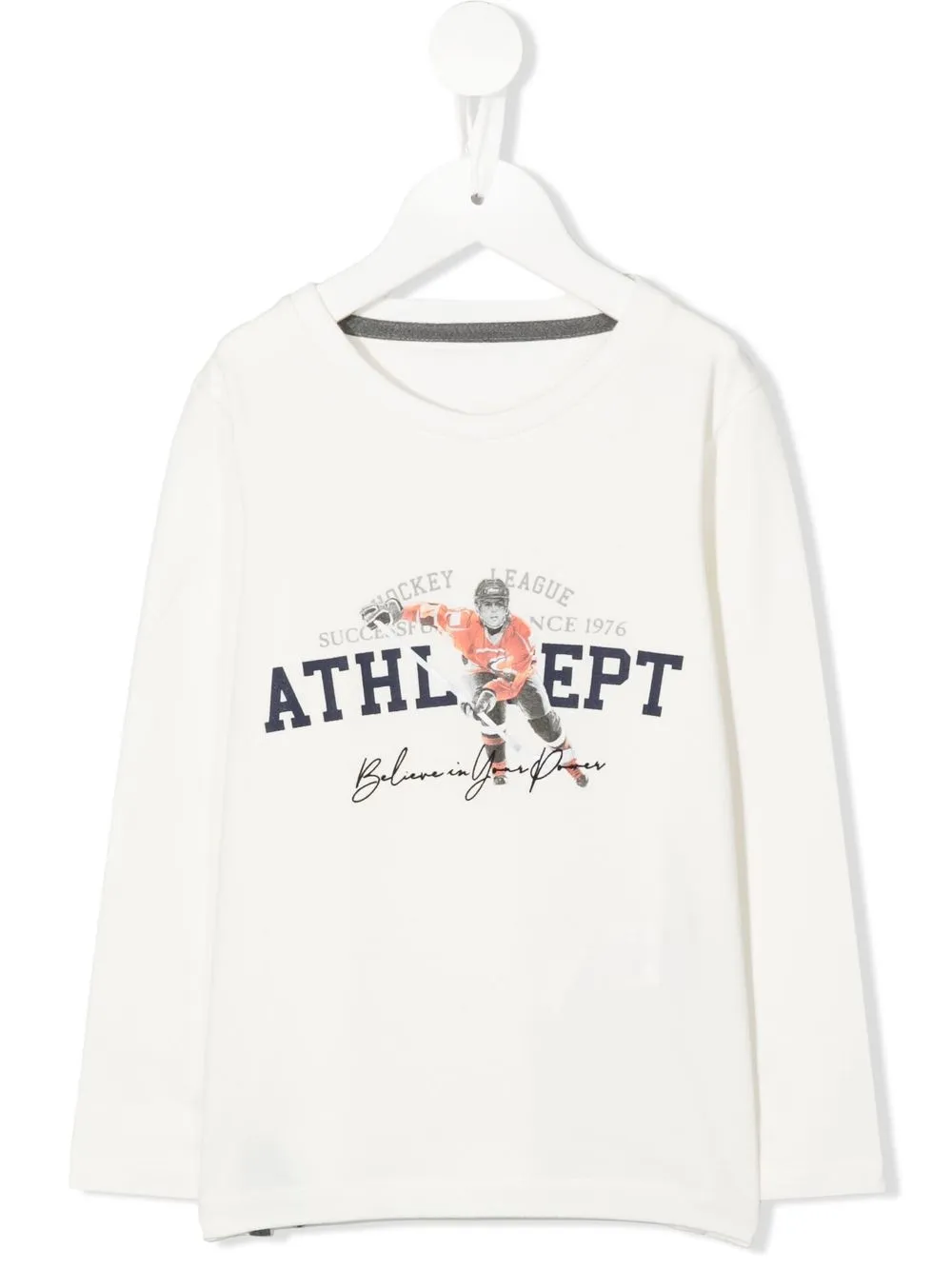 

Lapin House graphic-print long-sleeved T-shirt - Neutrals