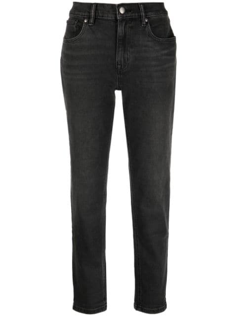 Lauren Ralph Lauren cropped tapered-leg jeans 