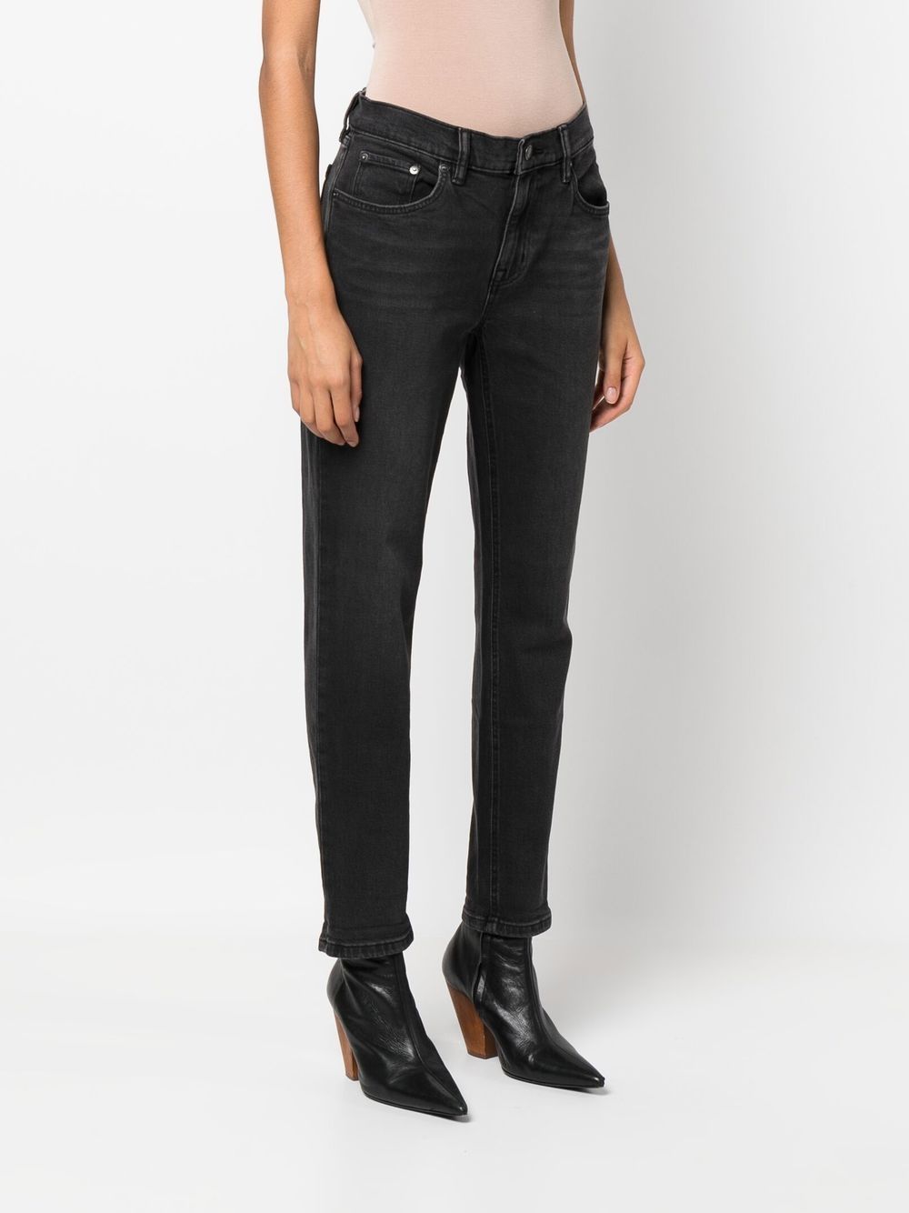 Lauren Ralph Lauren cropped tapered-leg jeans Women