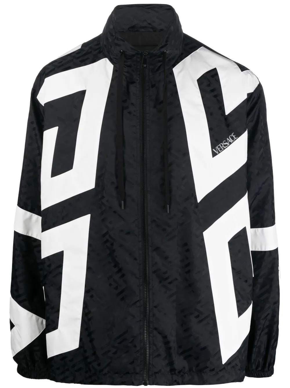 La Greca print windbreaker