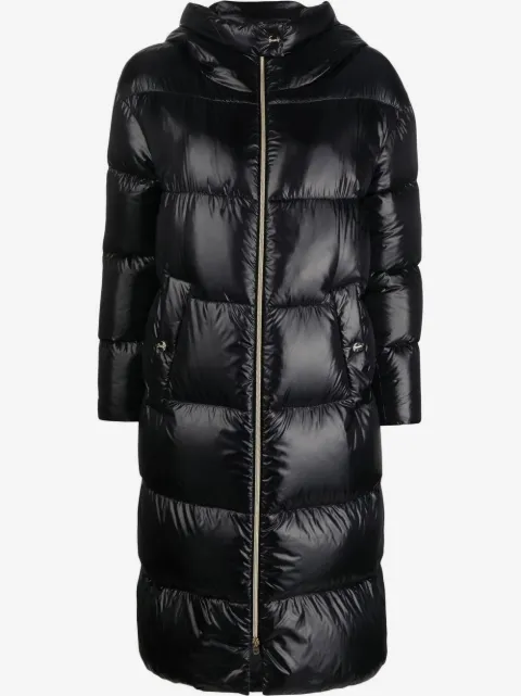 Herno quilted padded zipped coat