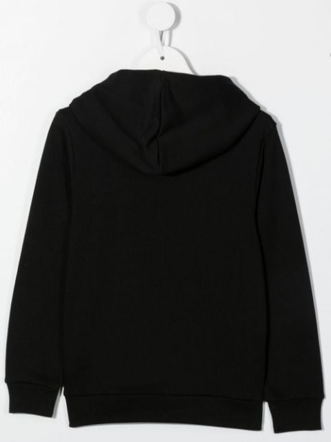 logo-print long-sleeve hoodie