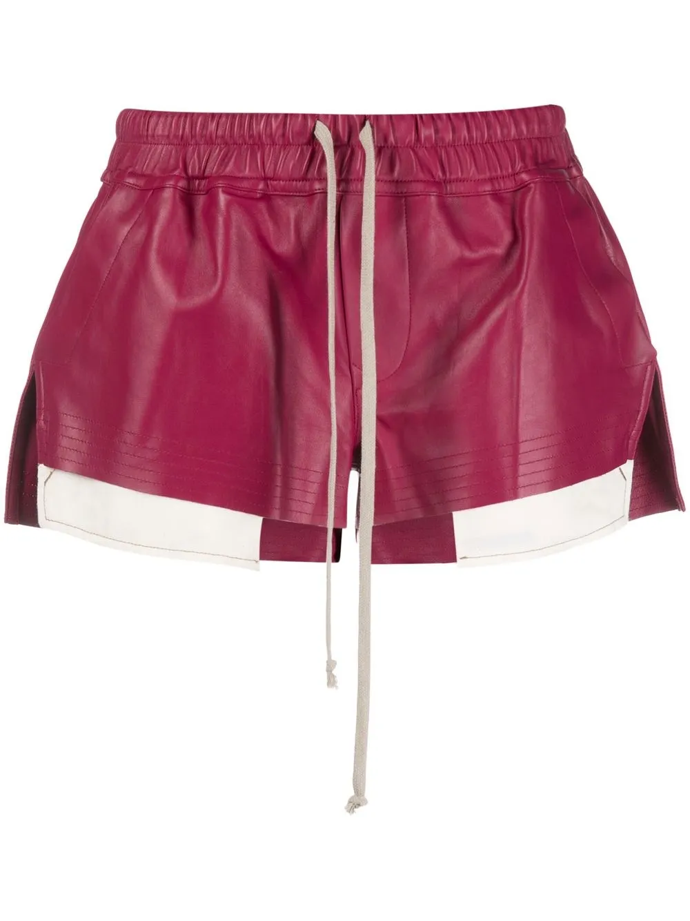 

Rick Owens contrasting-pocket detail shorts - Pink
