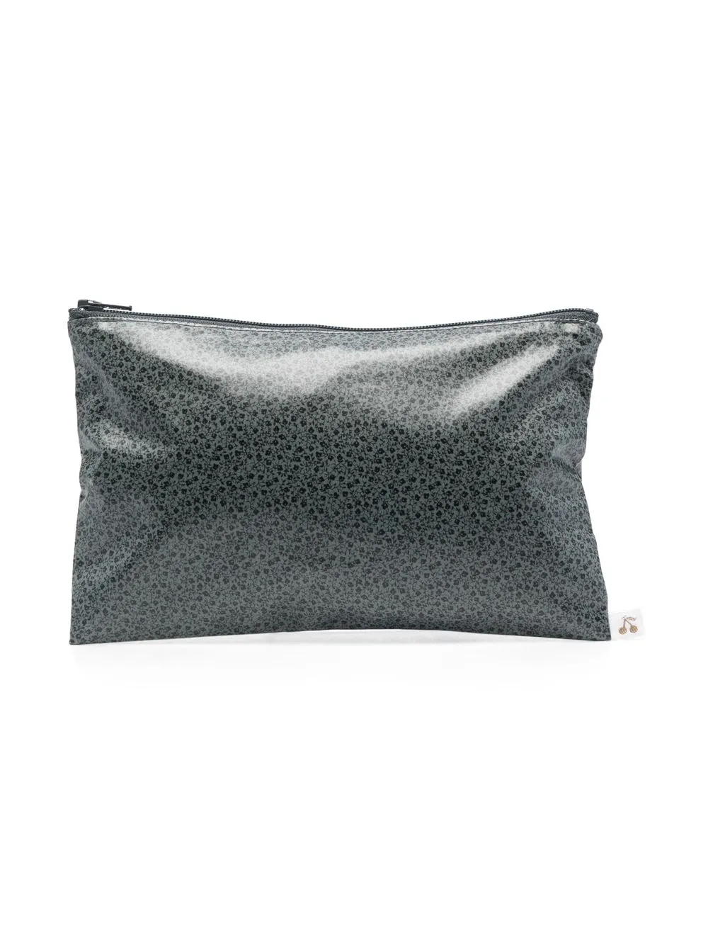 

Bonpoint floral-print zip-up pouch - Grey