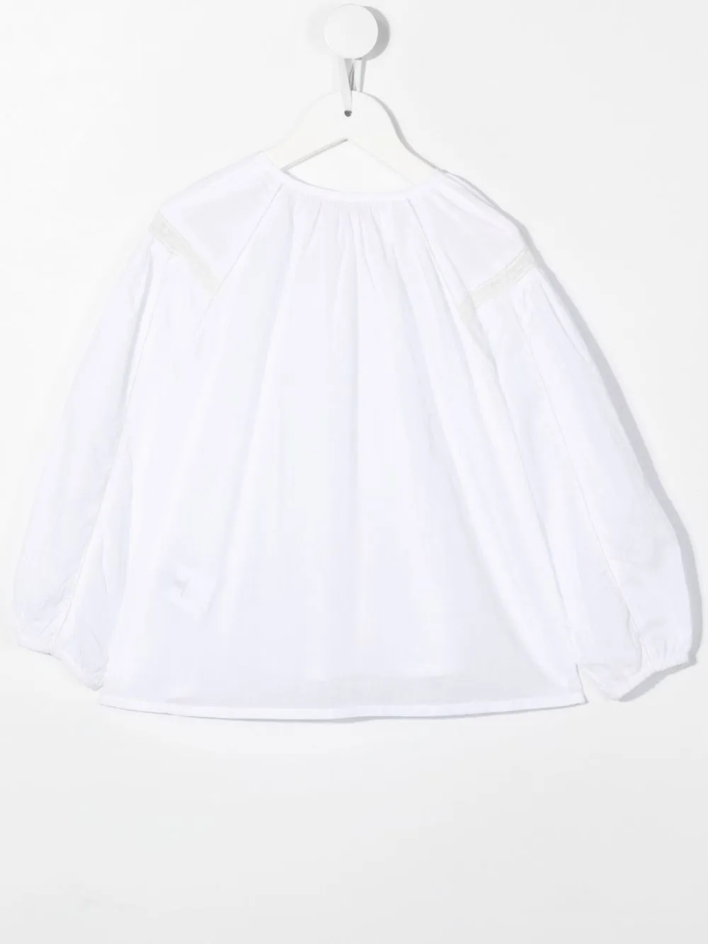 Bonpoint Blouse met lange mouwen - Wit