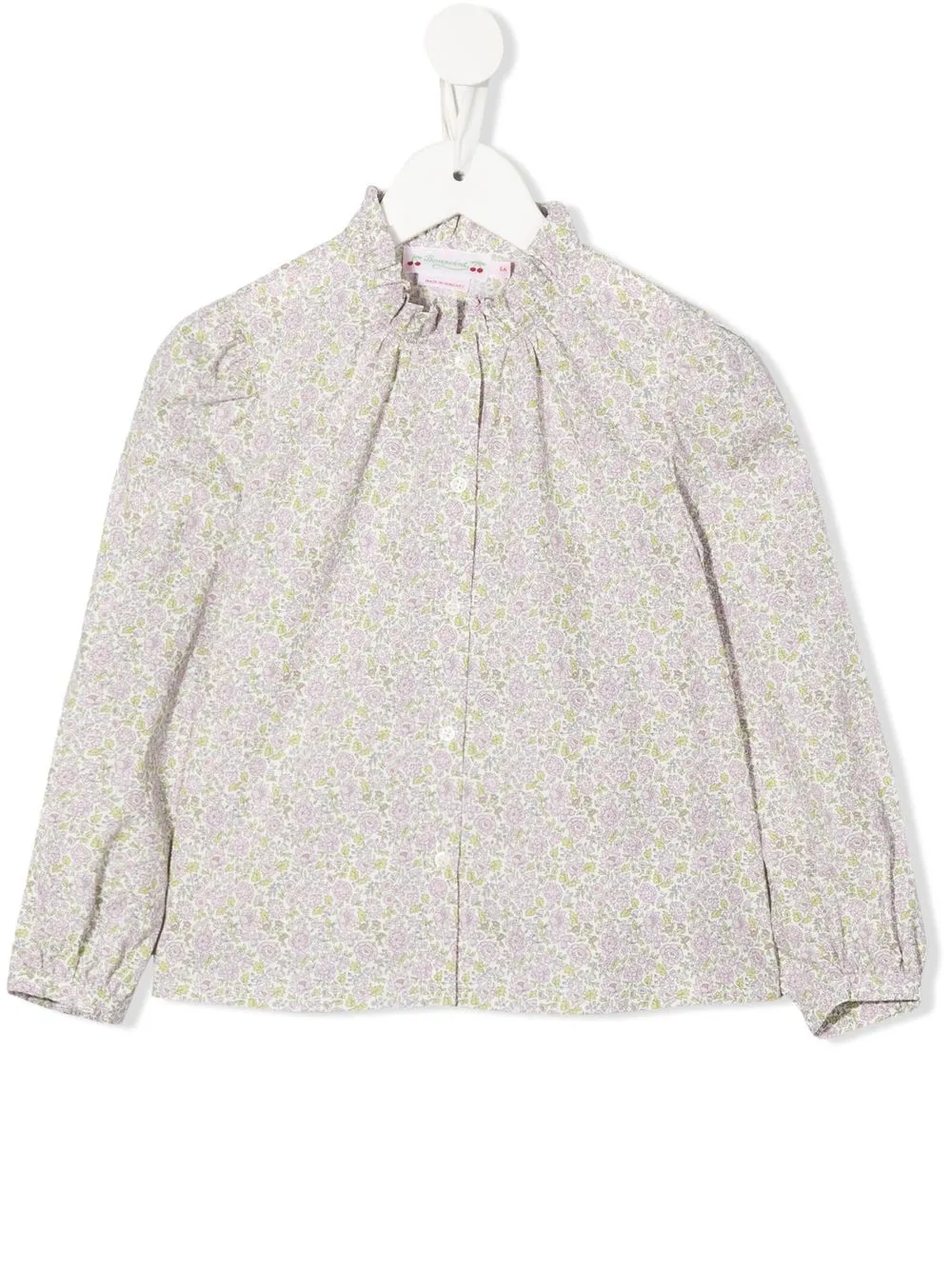 

Bonpoint blusa con estampado floral - Blanco