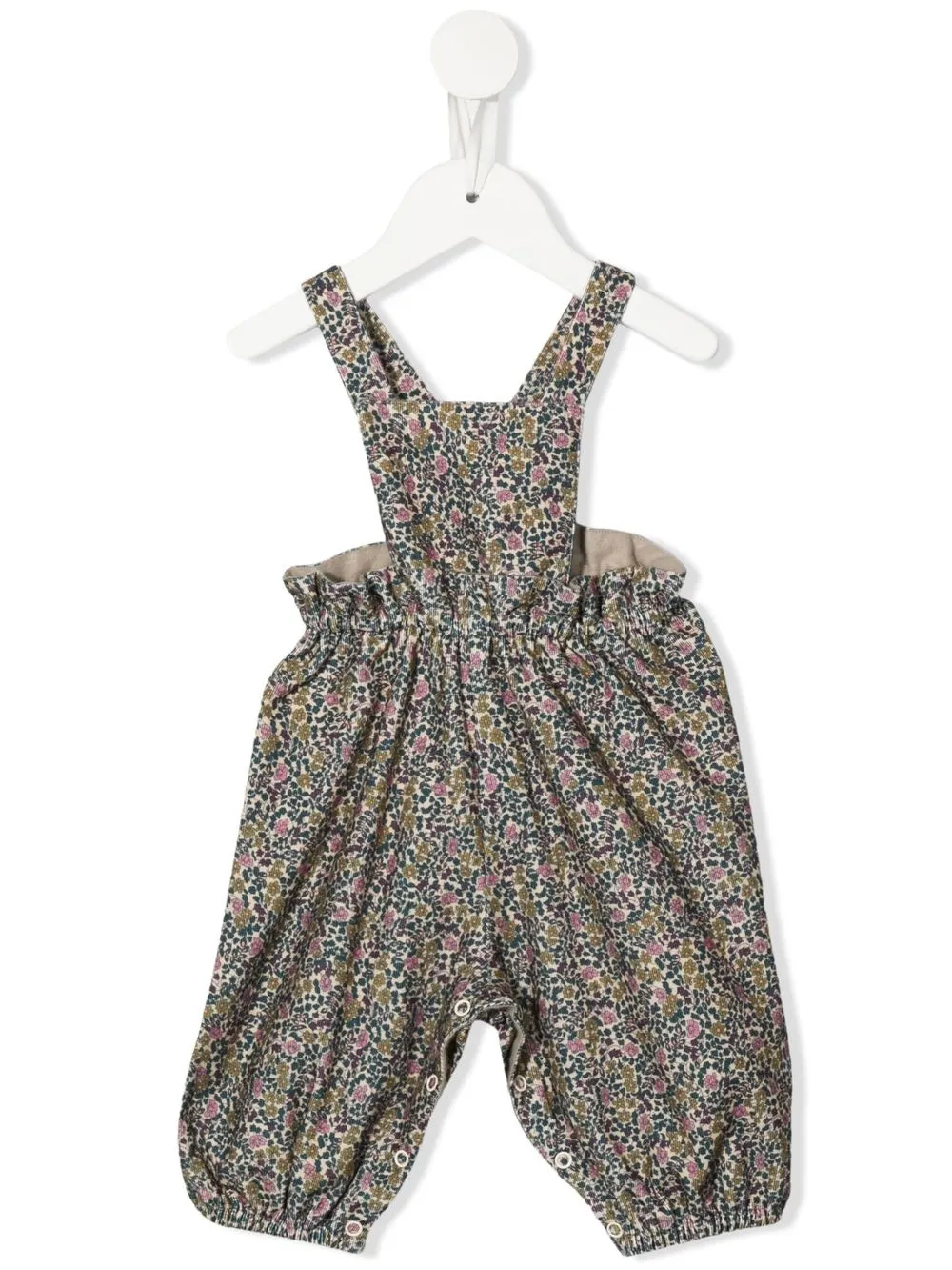 

Bonpoint floral-print sleeveless jumpsuit - Blue