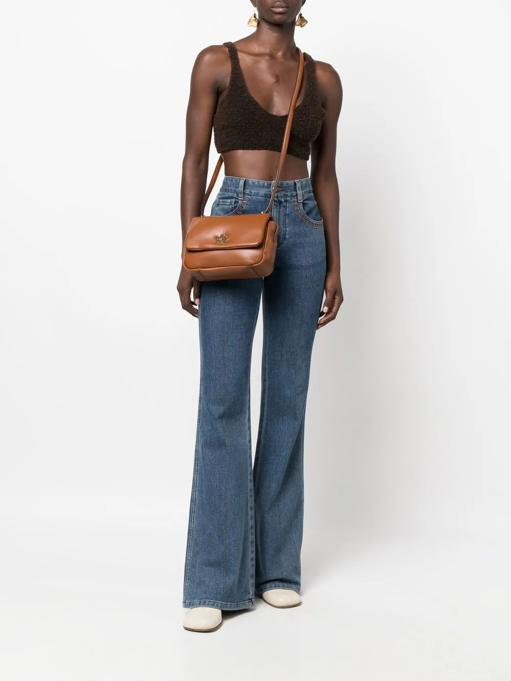 Lauren Ralph Lauren Sophee Leather Crossbody Bag Farfetch