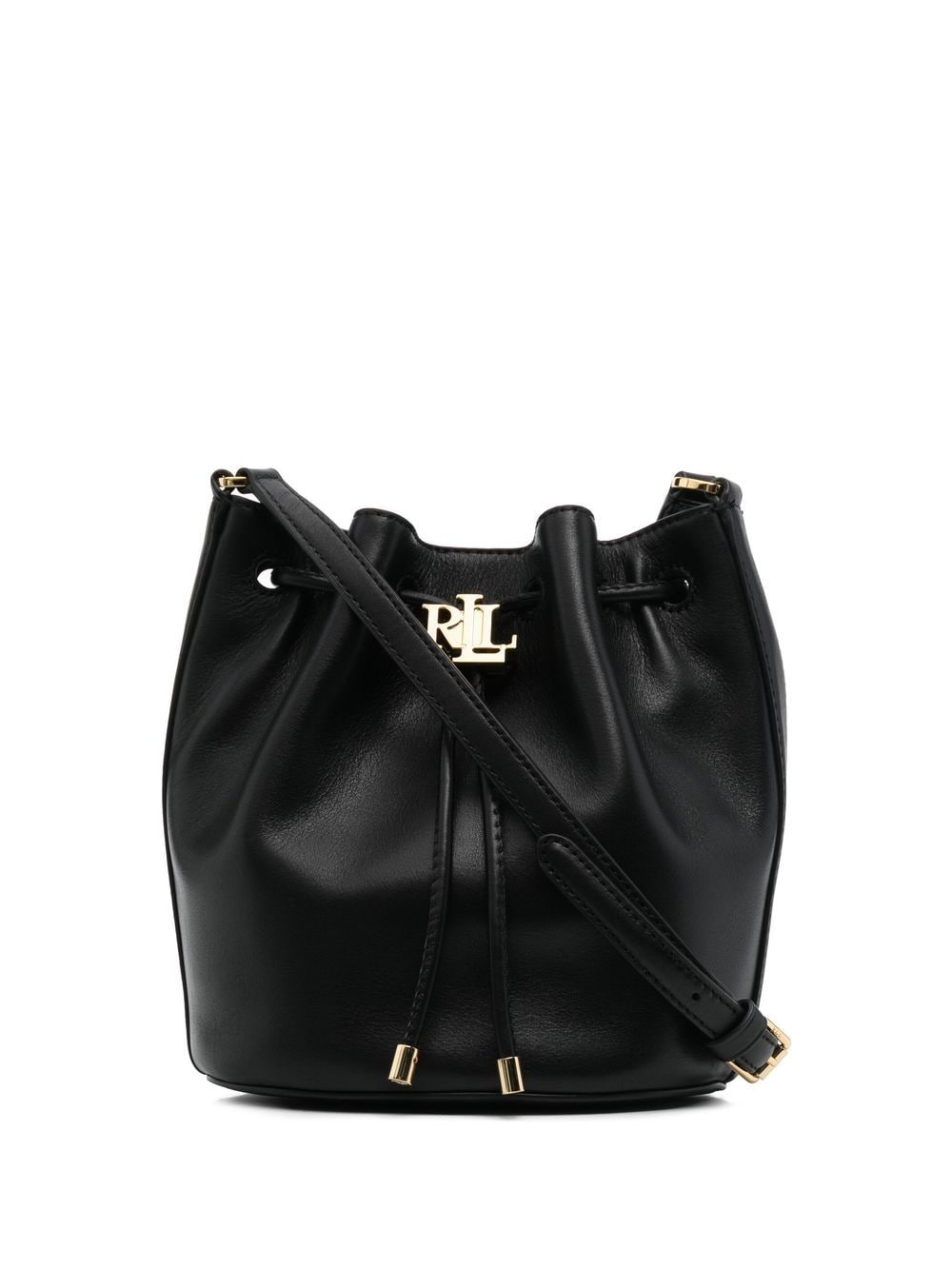 Lauren Ralph Lauren Andie Bucket Bag In Black